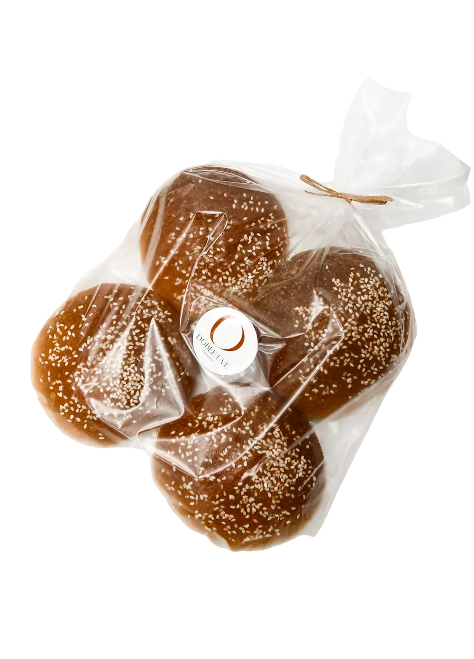 Pan de hamburguesa 4 ud.